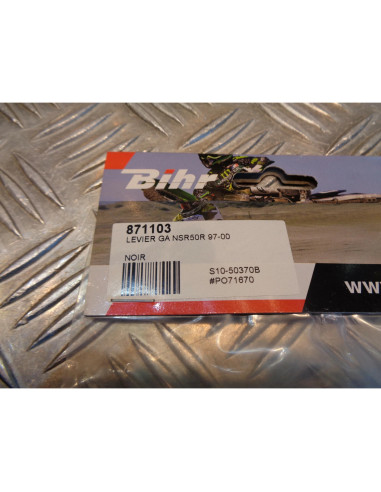 levier gauche poignee frein arriere moto honda 50 nsr bihr S10-50370B 871103