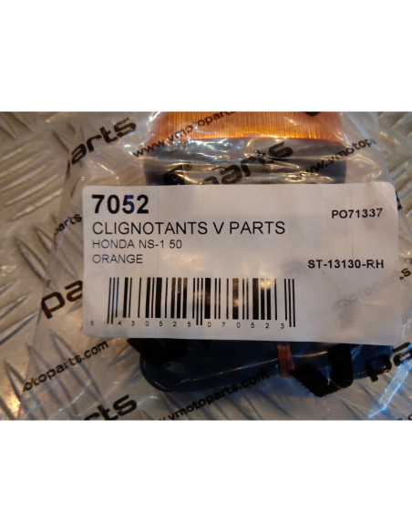 clignotant avant droit moto honda 50 ns-1 nsr 1983 - 1997 v parts ST-13130-RH bi