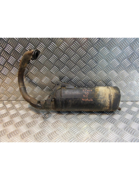 pot echappement scooter kymco 50 dj world refined 2 temps
