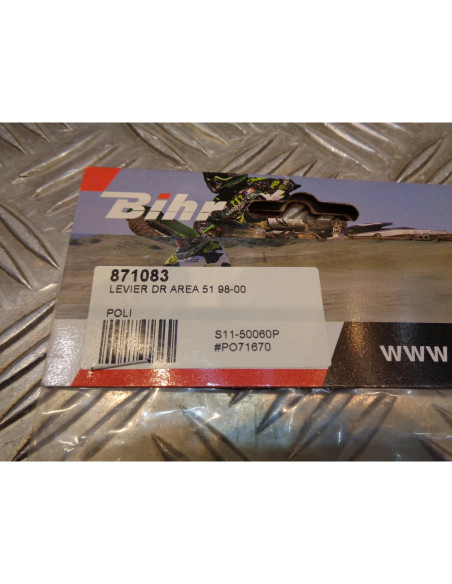 levier frein avant poignee droit scooter aprilia 50 area 51 bihr S11-50060P 8710