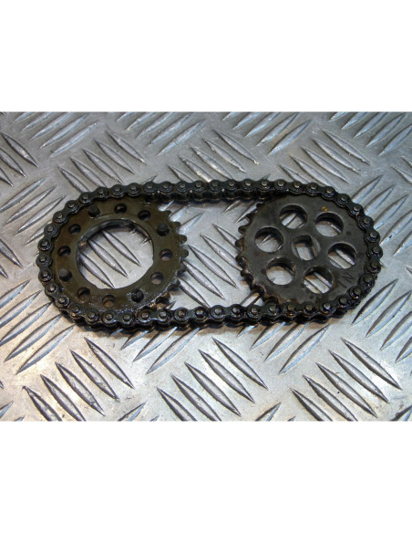 pignon chaine pompe a huile moto honda 750 vfr rc24