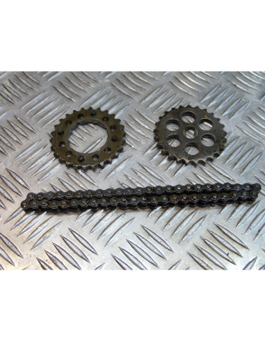 pignon chaine pompe a huile moto honda 750 vfr rc24