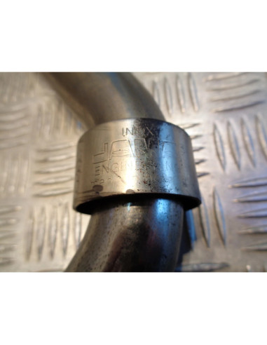 collecteur gauche jama pot echappement moto kawasaki en 450 ltd en450a