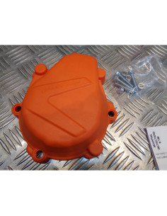 cache orange protection carter allumage moto ktm 450 sx-f husqvarna fc fs polisp 2