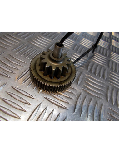 pignon entre roue libre et demarreur scooter honda sh 300 i