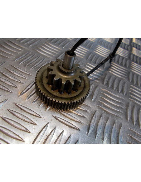 pignon entre roue libre et demarreur scooter honda sh 300 i