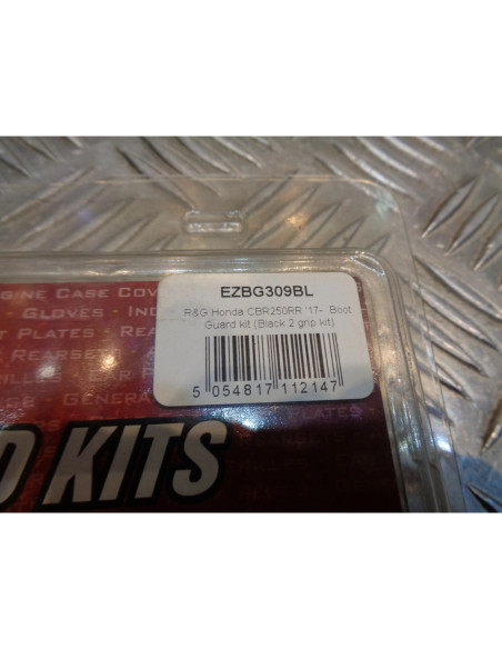 adhesif stickers autocollant anti frottement platine repose pied moto honda 250