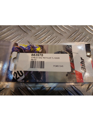 cable gaz accelerateur retour moto suzuki tl 1000 r 1998 - 02 58300-02FB0 bihr 8