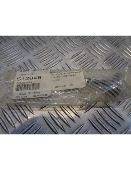 soupape echappement acier moto kawasaki vn 1500 1600 vulcan mean streak vesrah G