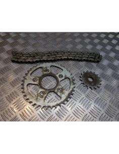 kit chaine pignon couronne moto aprilia 125 rs rotax 122 zd4mpb