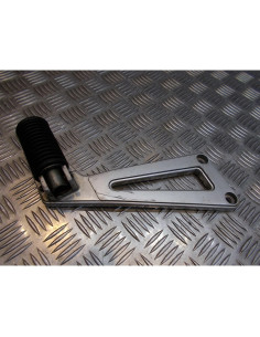platine repose cale pied arriere droit moto suzuki 650 dr sp43a