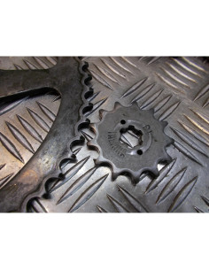 kit chaine couronne pignon moto yamaha dt 50 r dtr 3hl 2