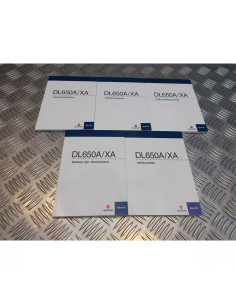 lot 5 manuel du conducteur proprietaire bord notice entretien moto suzuki dl 650
