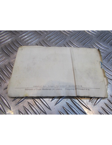 manuel du conducteur proprietaire bord scooter piaggio lx 125 200 150 cosa clx c