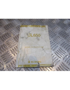 manuel du conducteur proprietaire moto suzuki dl 650 vstrom v strom v-strom