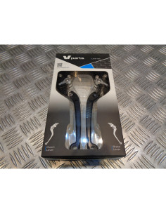 jeu levier frein embrayage noir v parts repliable moto hyosung LV-FL(L28-R24) bi