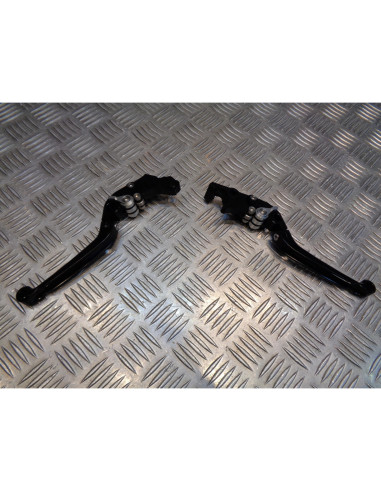 jeu levier frein embrayage noir v parts repliable moto hyosung LV-FL(L28-R24) bi