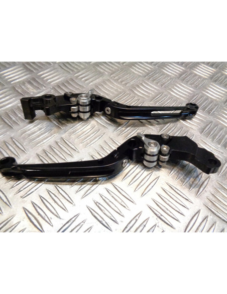 jeu levier frein embrayage noir v parts repliable moto hyosung LV-FL(L28-R24) bi