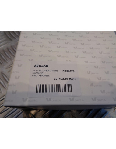 jeu levier frein embrayage noir v parts repliable moto hyosung LV-FL(L28-R24) bi