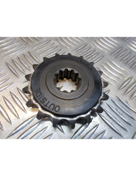 pignon transmission 17 dents moto kawasaki zrx 1200 zrt20a 2004