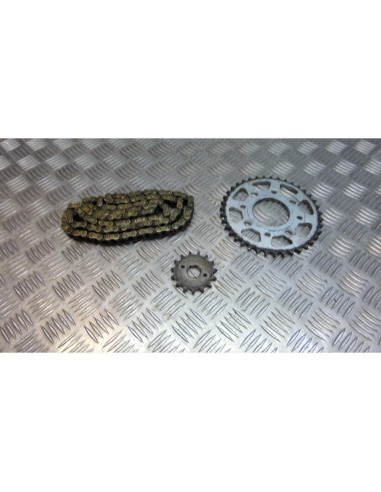 kit chaine pignon 15 x couronne 39 dents moto kymco ck 125 pulsar