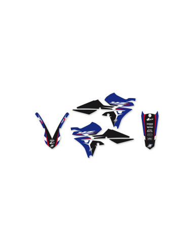 kit deco autocollants stickers moto yamaha yz 250 450 f blackbird dream graphic