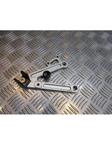 platine de support cale repose pied avant droit avd moto peugeot 50 xr6