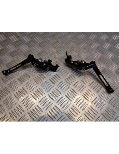 jeu levier frein embrayage noir v parts repliable moto buell s2t thunderbolt LV-