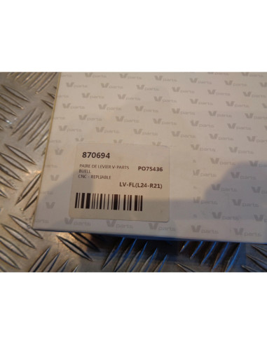 jeu levier frein embrayage noir v parts repliable moto buell s2t thunderbolt LV-