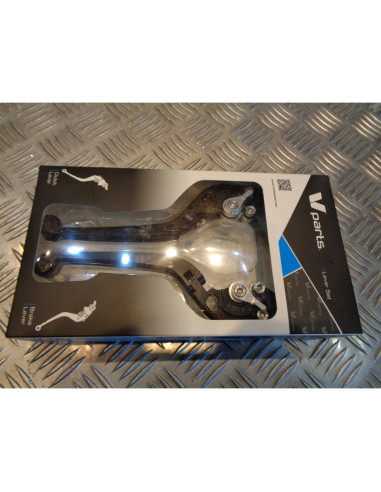 jeu levier frein embrayage noir v parts repliable moto buell s2t thunderbolt LV-