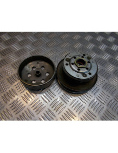 embrayage cloche correcteur couple scooter piaggio 50 fly 4 temps