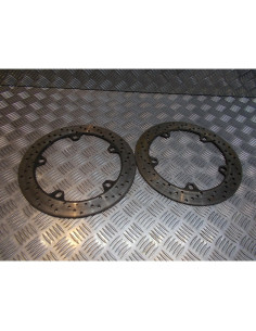 paire disque frein avant moto bmw k 1200 lt wb10545a 1999 - 03
