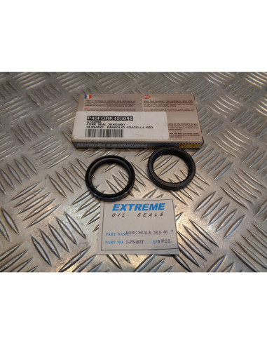 2 x joint spy fourche athena 38.6x48x7 moto bmw r 80 100 rt rs 65 serie 3 P40FOR