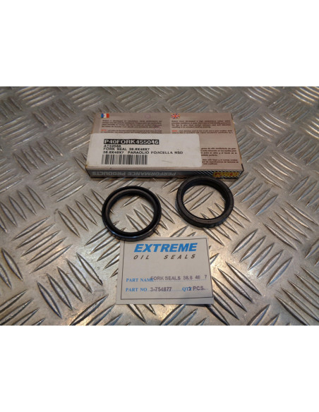 2 x joint spy fourche athena 38.6x48x7 moto bmw r 80 100 rt rs 65 serie 3 P40FOR