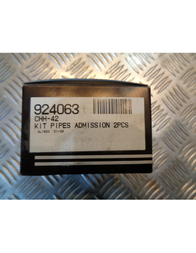 kit 2 pipe admission tourmax moto honda gl 1800 gold wing goldwing CHH-42 bihr 9