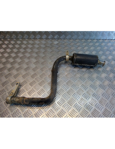 collecteur silencieux pot echappement modifie moto honda 125 sl