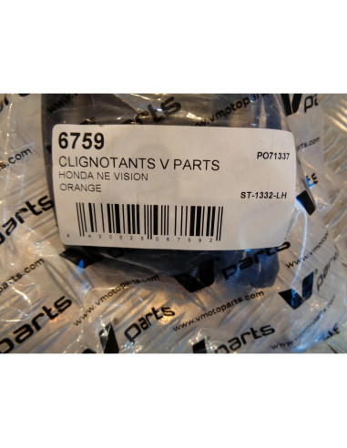 clignotant v parts avant arriere droit scooter honda sa 50 vision ST-1332-LH bih