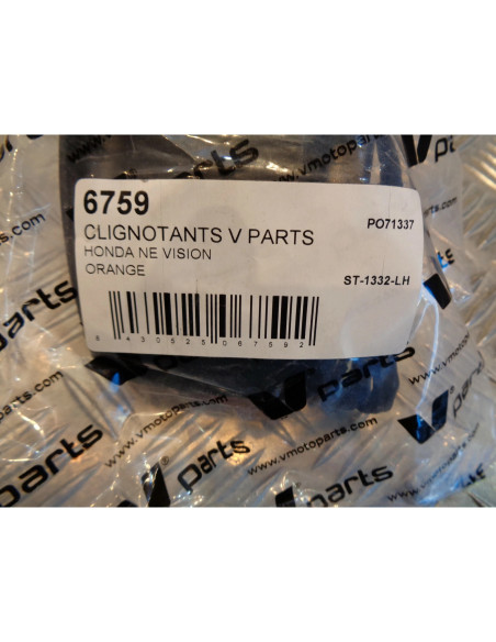 clignotant v parts avant arriere droit scooter honda sa 50 vision ST-1332-LH bih