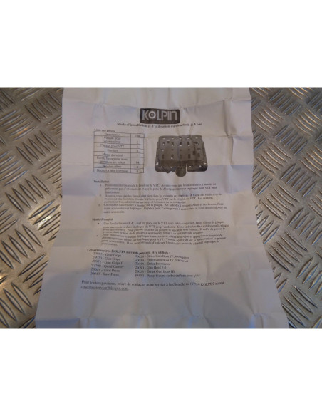 kolpin support additionnel pour support universel kolpin gear lock and load RKLN