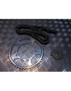 kit chaine pignon couronne transmission moto suzuki dl 650 v-strom js1b121 v str