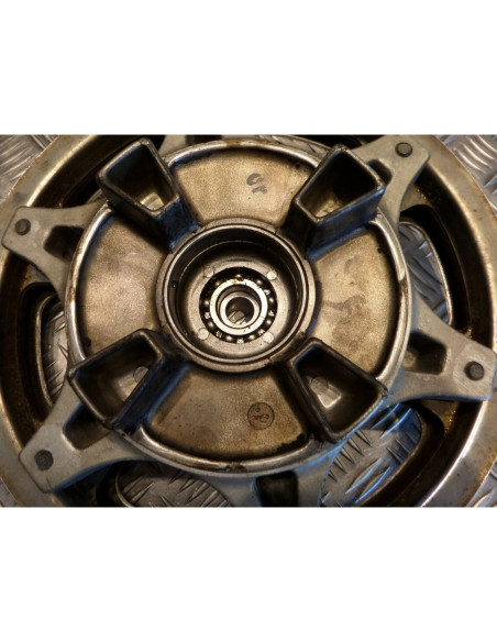 porte couronne +couronne transmission courroie moto Kawasaki en 500 Indiana en50