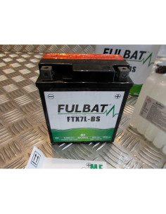 batterie 12v - 6Ah fulbat ytx7l-bs (Lg114xL71xH131) moto scooter quad buggy atv 2