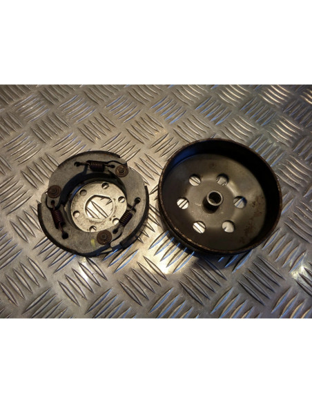 jeu mâchoires garniture cloche embrayage scooter piaggio 50 zip fly 4 temps