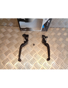 jeu levier frein embrayage poignee noir v parts repliable alu taille masse moto 2