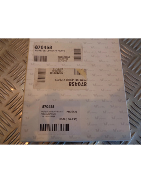 jeu levier frein embrayage poignee noir v parts repliable alu taille masse moto