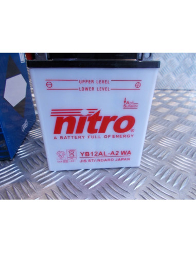 batterie nitro avec entretien 12v / 12ah YB12AL-A2 moto scooter quad ...