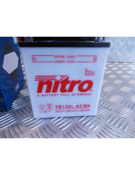batterie nitro avec entretien 12v / 12ah YB12AL-A2 moto scooter quad ...
