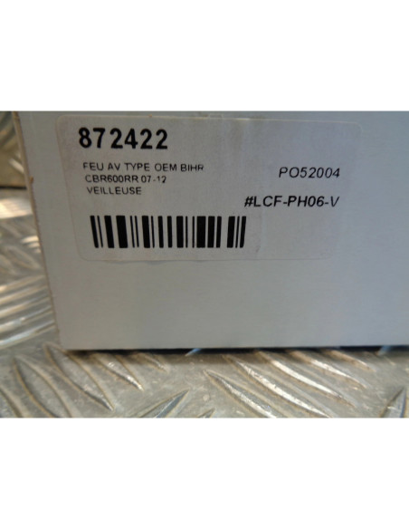 phare feu avant veilleuse type oem moto honda cbr 600 rr 2007 - 2012 LCF-PH06-V