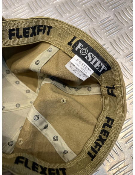 casquette Baseball fostex vert vetcro pour patch coton taille universel neuf