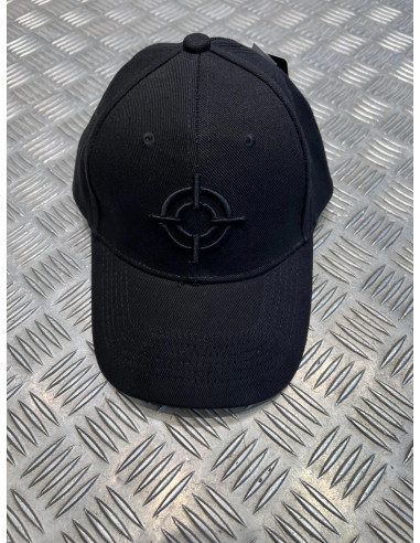 casquette baseball fostex black logo coton taille reglable neuf